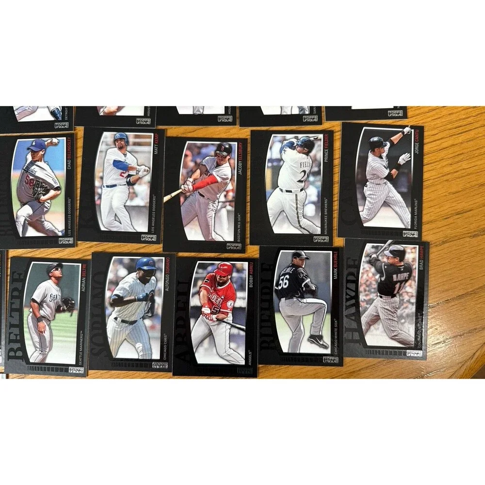 2009 Topps Unique Baseball Card Huge Lot of 30 - Derek Jeter, Alex Rodriguez